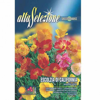 Калифорнийски мак едроцветен, смес от цветове изображение 3